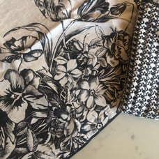 Ted Baker SET of 2 KING SHAMS Black & White