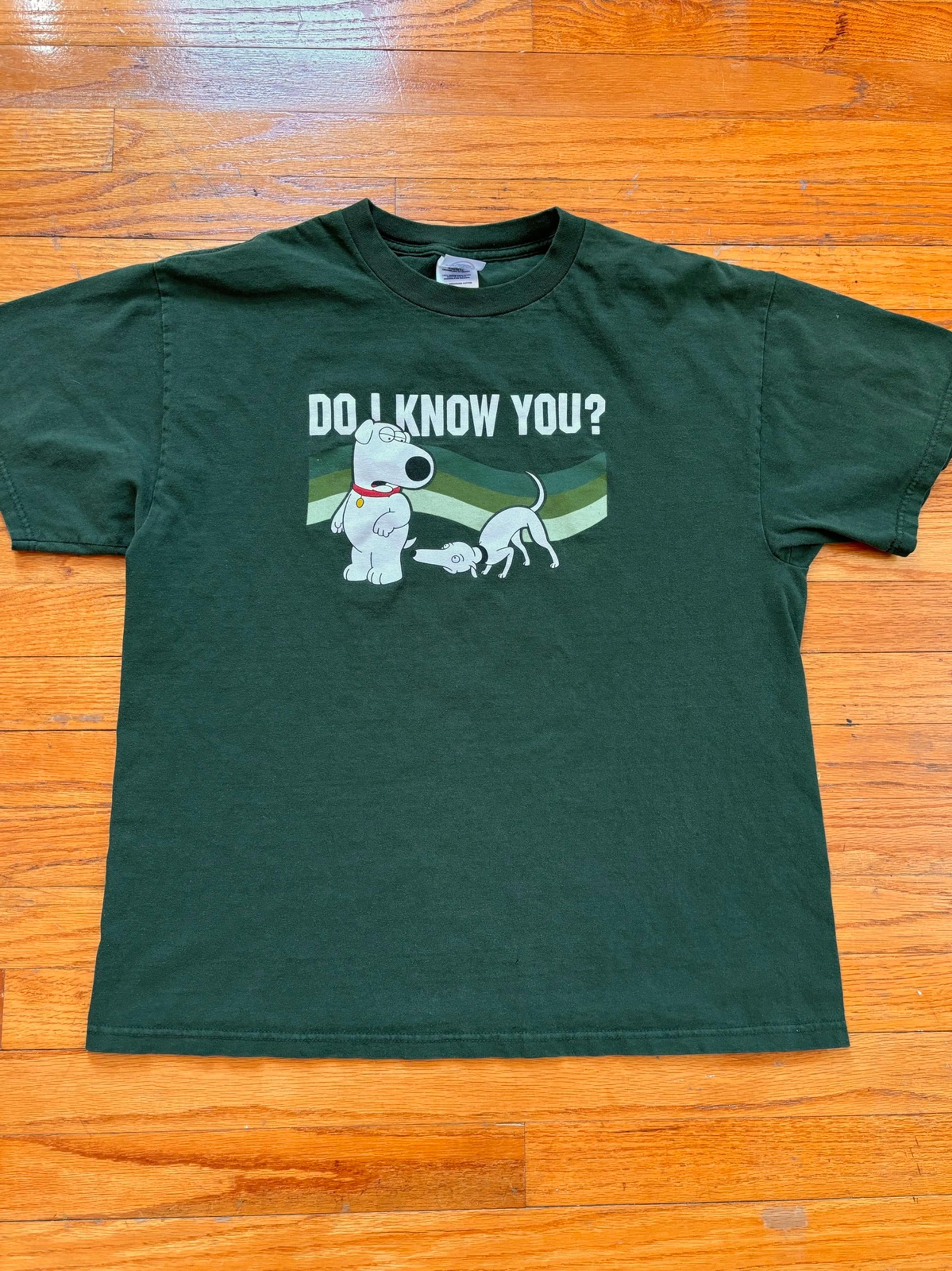 Vintage Family Guy Brian "Do I Know You?" T-Shirt