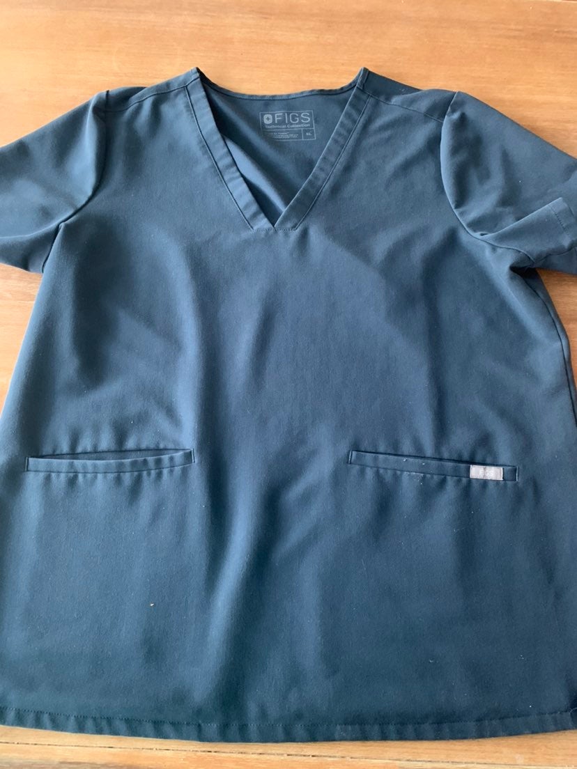 Fig Scrub Top XL ladies Women
