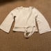 Cupcakes & cashmere wrap sweater, sz M