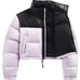 north face cropped puffer - lavender