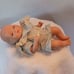 Vintage Porcelain Baby Doll - Hand Painted - Approximately 5 inches tall