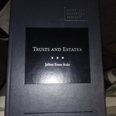 American casebook series trust and estates