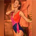 NWT Tommy Bahama Island Cays Colorblock Wrap-Front One-Piece Swimsuit