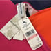 NWT Tommy Bahama Island Cays Colorblock Wrap-Front One-Piece Swimsuit