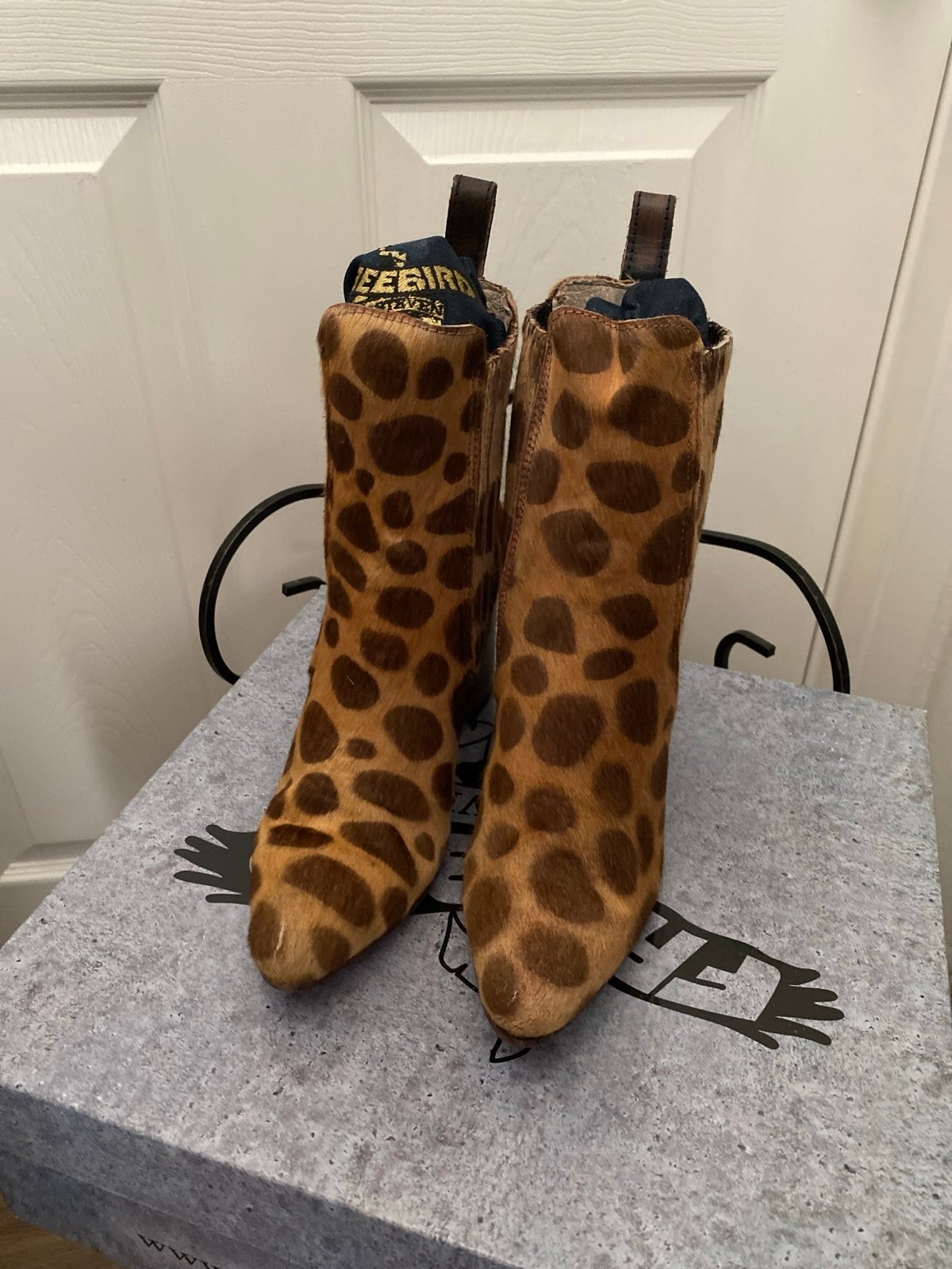 Freebird Janelle Leopard size 7