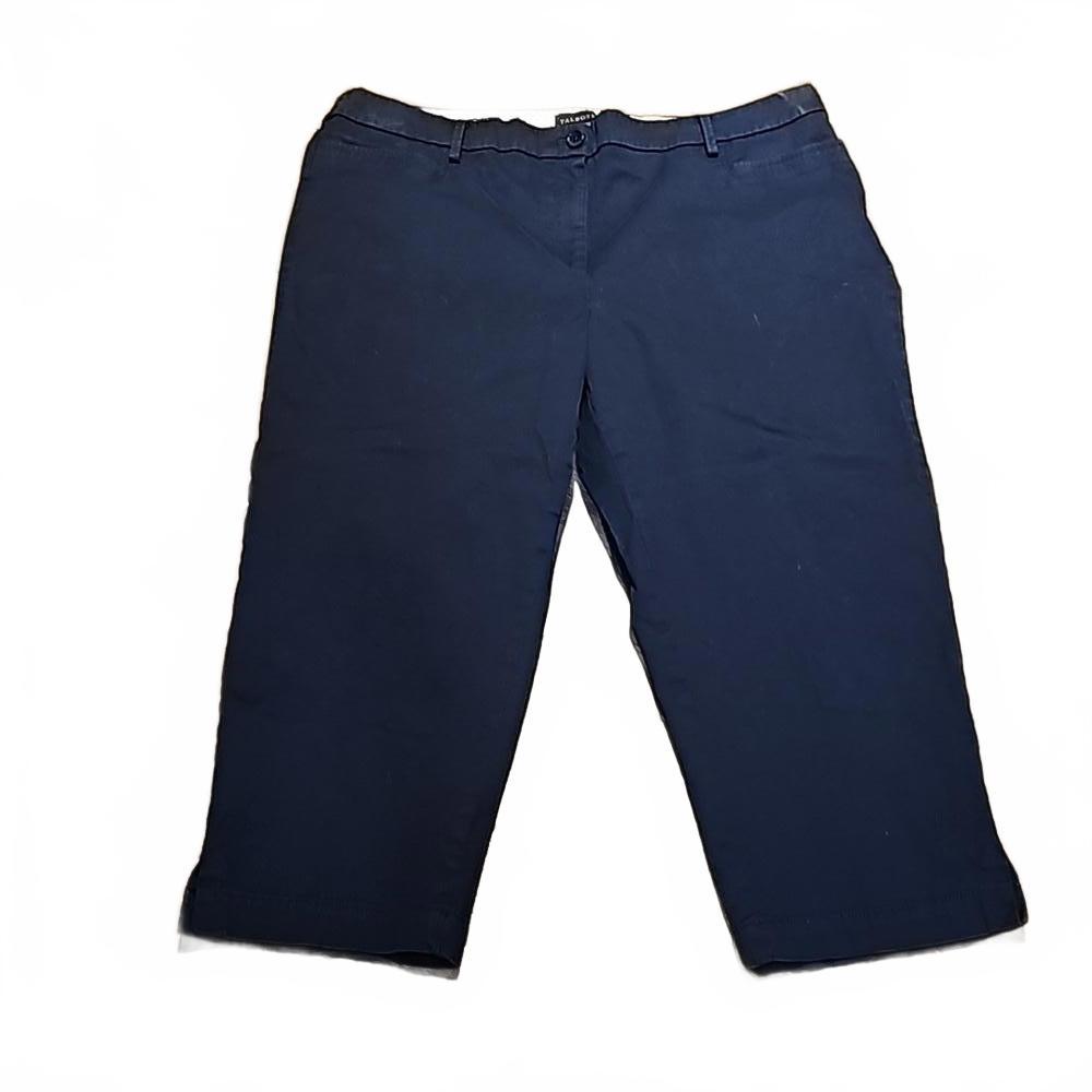 Talbots perfect skimmer crop pants size 18