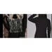 Black hoodie with hillarious writing , drawstring hood & light weight . Tag says