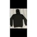 Black hoodie with hillarious writing , drawstring hood & light weight . Tag says