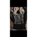 Black hoodie with hillarious writing , drawstring hood & light weight . Tag says
