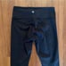 Lululemon leggings black size 4 mesh crop activewear