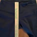 Lululemon leggings black size 4 mesh crop activewear
