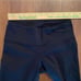 Lululemon leggings black size 4 mesh crop activewear