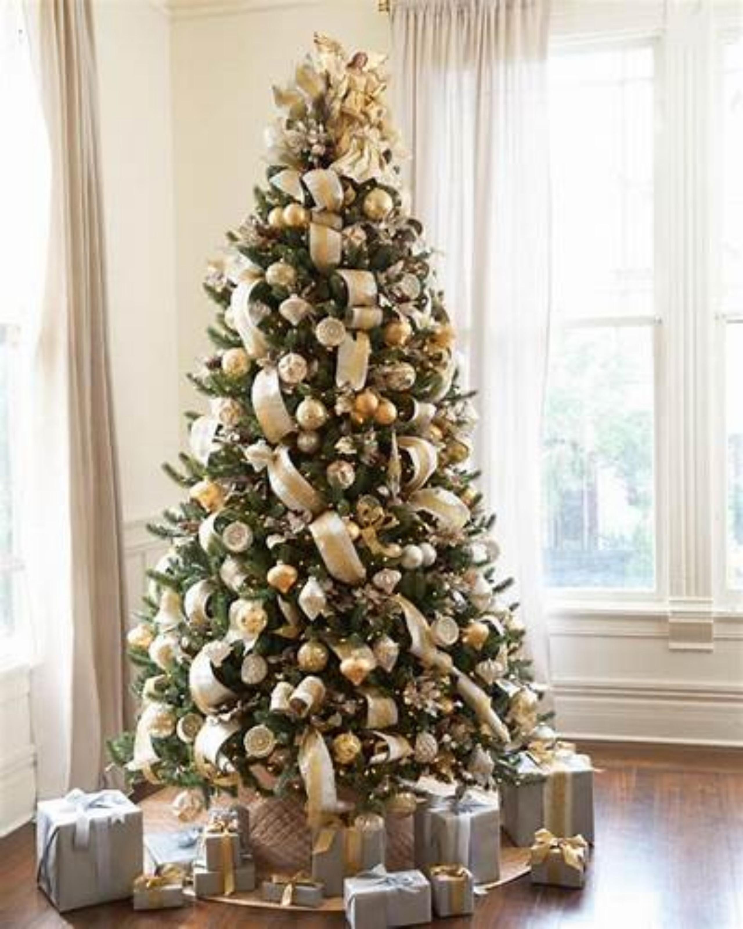 Nearly Natural 6' Slim Green Mountain Pine Artificial Christmas Tree with 250 Cl