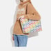 Coach Reversible city tote in rainbow signature canvas