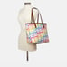 Coach Reversible city tote in rainbow signature canvas