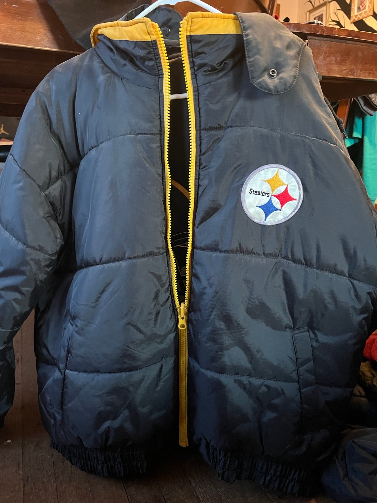 Jacket pro player Steelers puffer coat