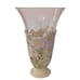 Lenox Pierced Wild Rose Vase Porcelain Pink Glass Insert Cottagecore Shabby Vtg.