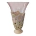 Lenox Pierced Wild Rose Vase Porcelain Pink Glass Insert Cottagecore Shabby Vtg.