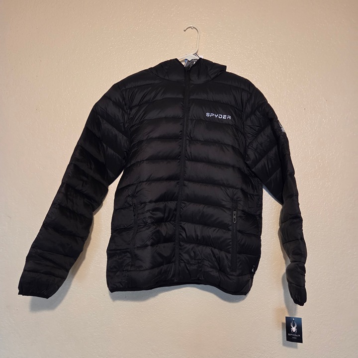 SPYDER Men's Lightweight Winter Puffer Jacket Large