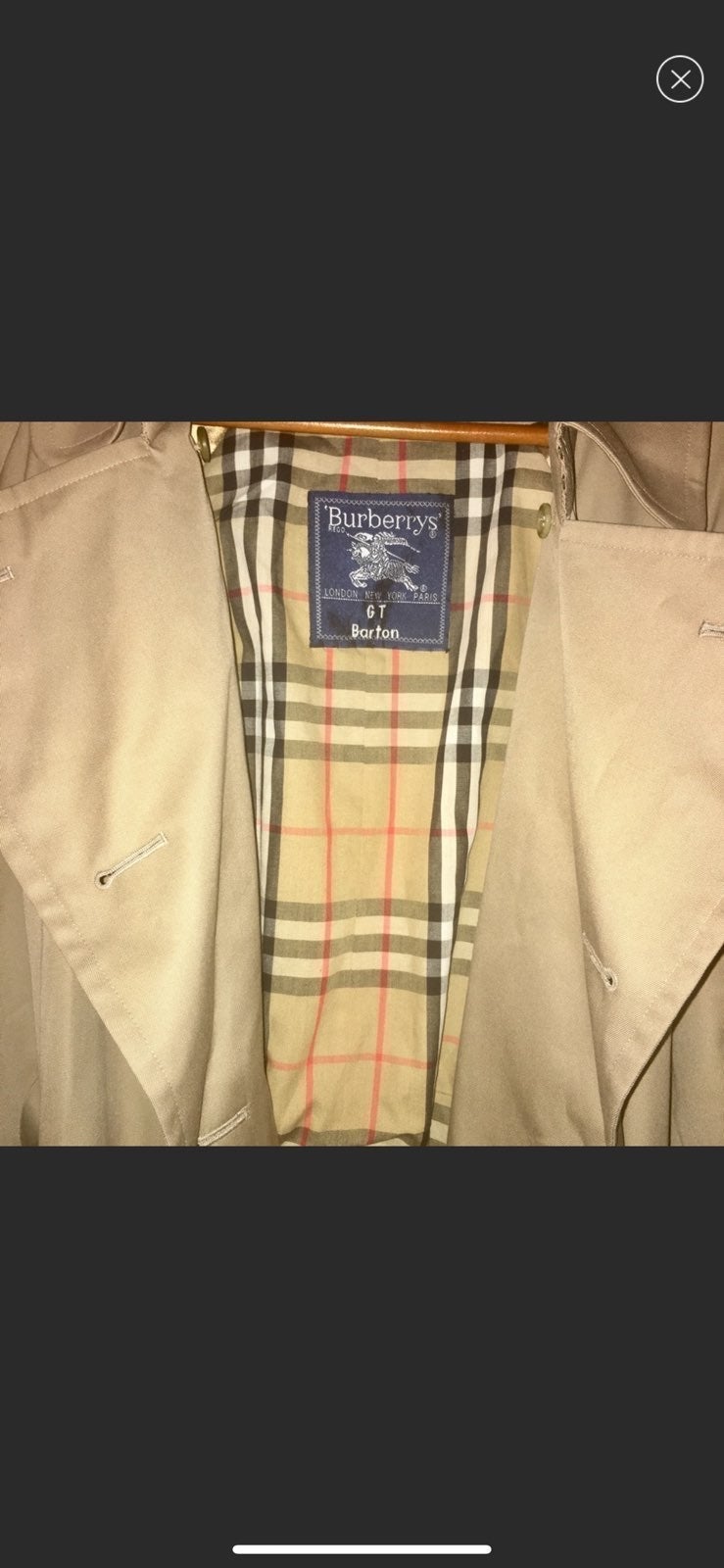burberry vintage paris