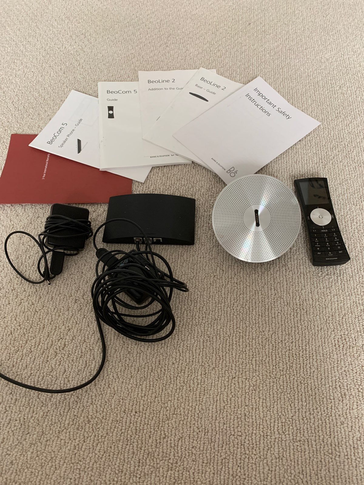 Bang & Olufsen Beocom 5 Cordless Phone