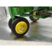 Franklin mint tin plate John Deere Model B tractor with key, loose no box