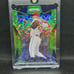 2019 PANINI #192 Mike Trout ANGELS Hyper Prizm REFRACTOR Green #84/199