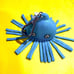 VHTF Bath & Body Works Blue OCTOPUS Hand Sanitizer Gel Pocketbac Keychain Holder