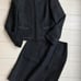 ANAYI (A brand name) * Grosgrain #Black Tweed #Ceremony Suit Set Up