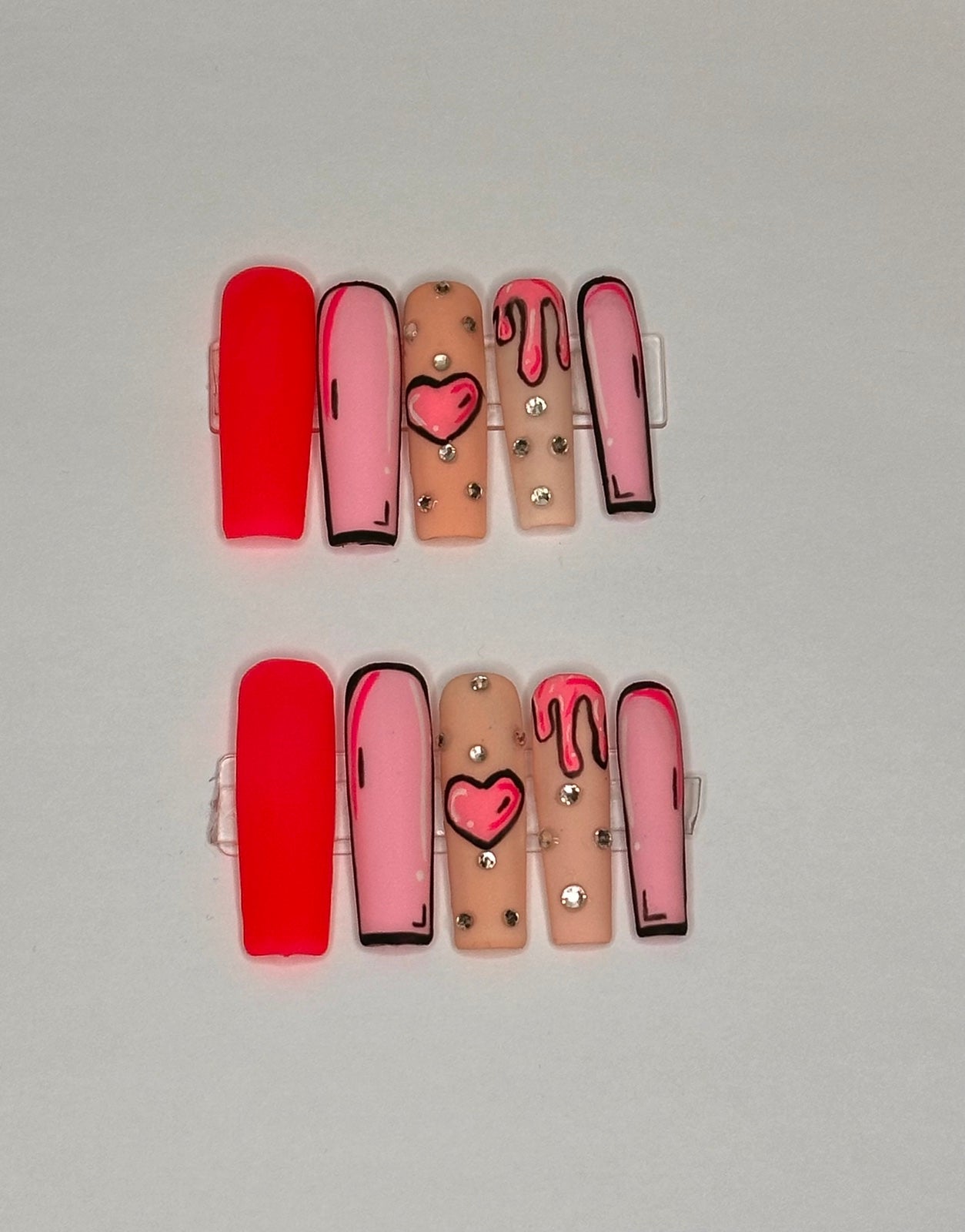 Custom press on nails ( XL Pinterest Inspo)