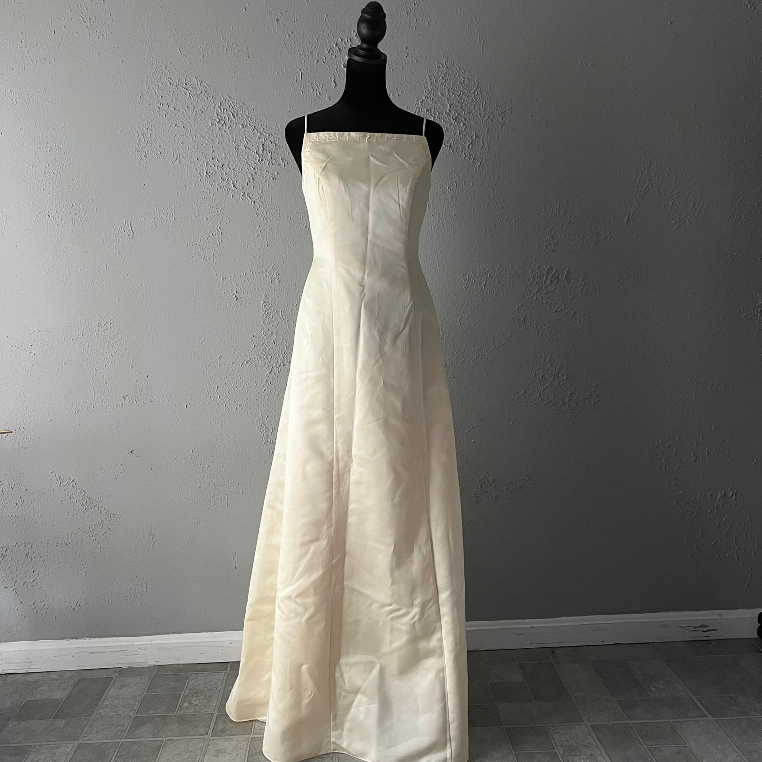 Vintage Michelangelo Cream Ballgown Dress