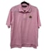 Vintage Burberrys Men's Pink Polo Shirt Short Sleeve Classic Fit Embroidered