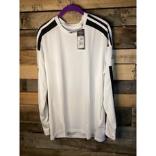 Adidas Squad 21 Jersey Long Sleeve White/ Black Large