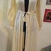 VTG OLGA VINTAGE 80s Style 9788 Bodysilk champagne Peignoir Robe Sz P small