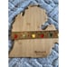 Bamboo Charcuterie Cutting Board Serving Michigan 13 x 11 Medical Advertising