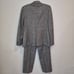 Talbots Wool Cashmere Pantsuit Women's Size 10 Gray