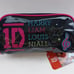 One Direction Pencil Case Cosmetic Pouch Unused USA Purchase 1D