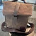 Insulated Lunch Bag 10L Sturdy Waxed Canvas Lunch Box for Men and Women