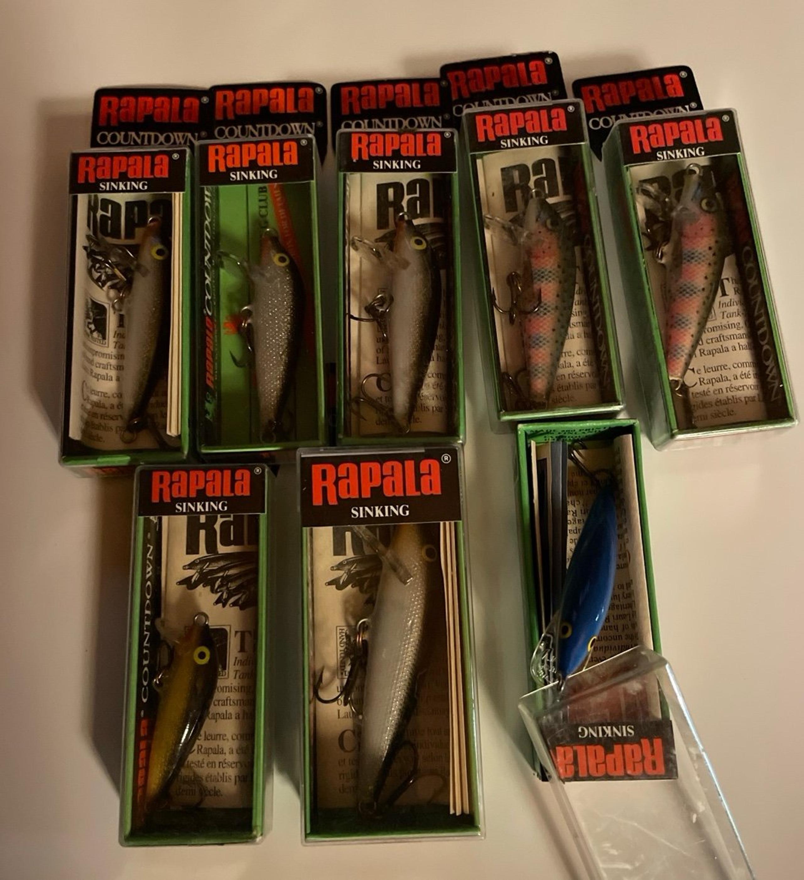 Rapala sinking countdown lures
