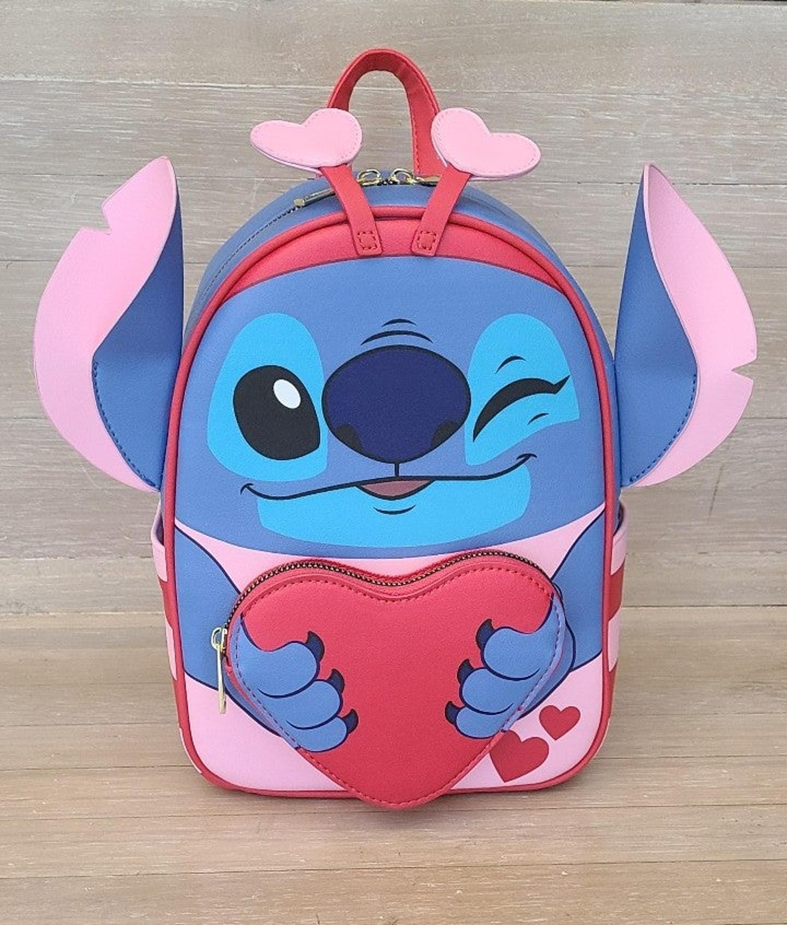 Stitch Valentines Backpack