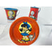 1940S OHIO ART Tin Litho Tea ￼Set Kitten & Girl, 4 Pcs, Fern Bisel Pete Art