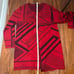 Ashro Vintage Cardigan Womens Pattern Sweater