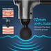 Deep Tissue Muscle Massage Gun, 15 Heads, 10 Speeds, LCD Touchscreen, NIB