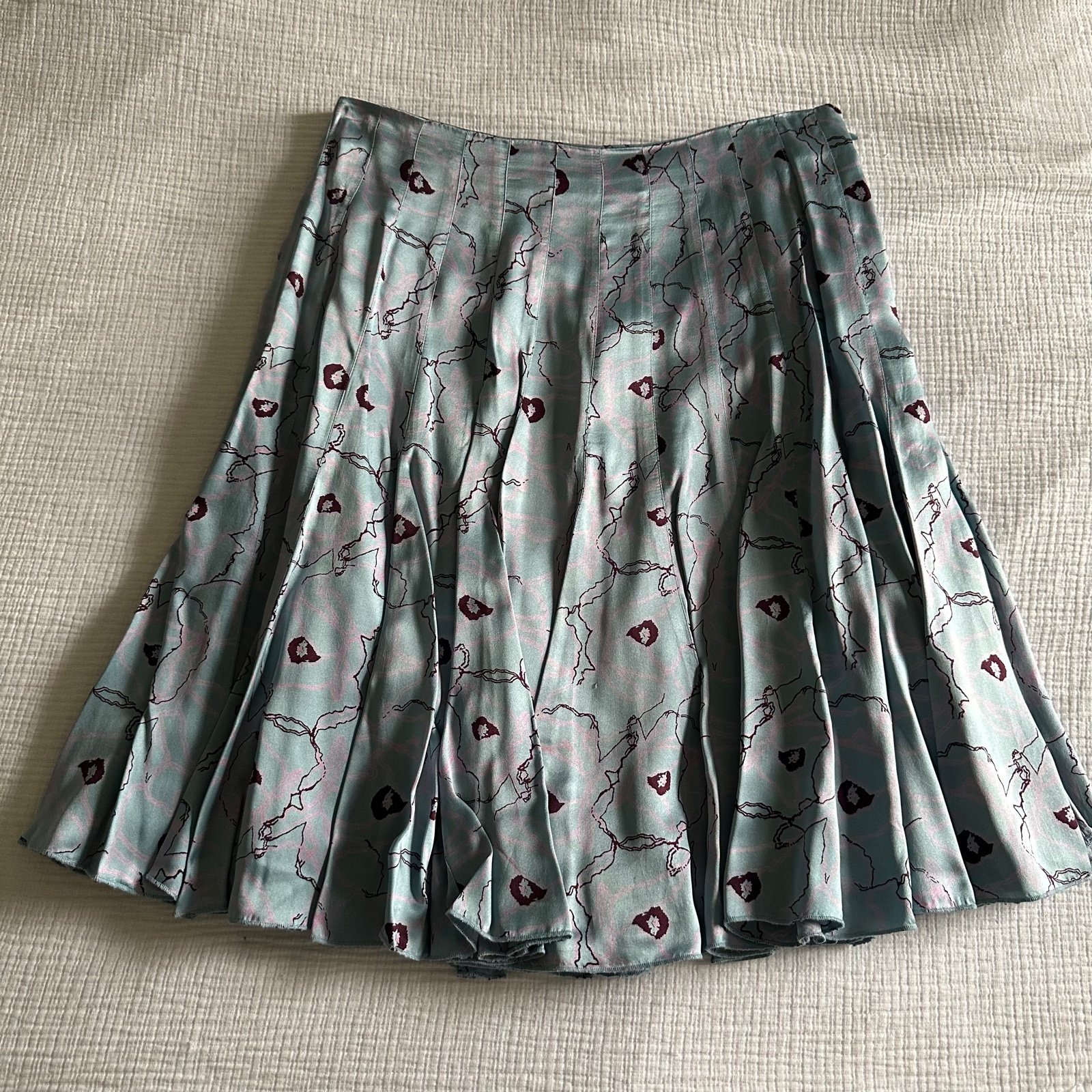 Vintage silk skirt