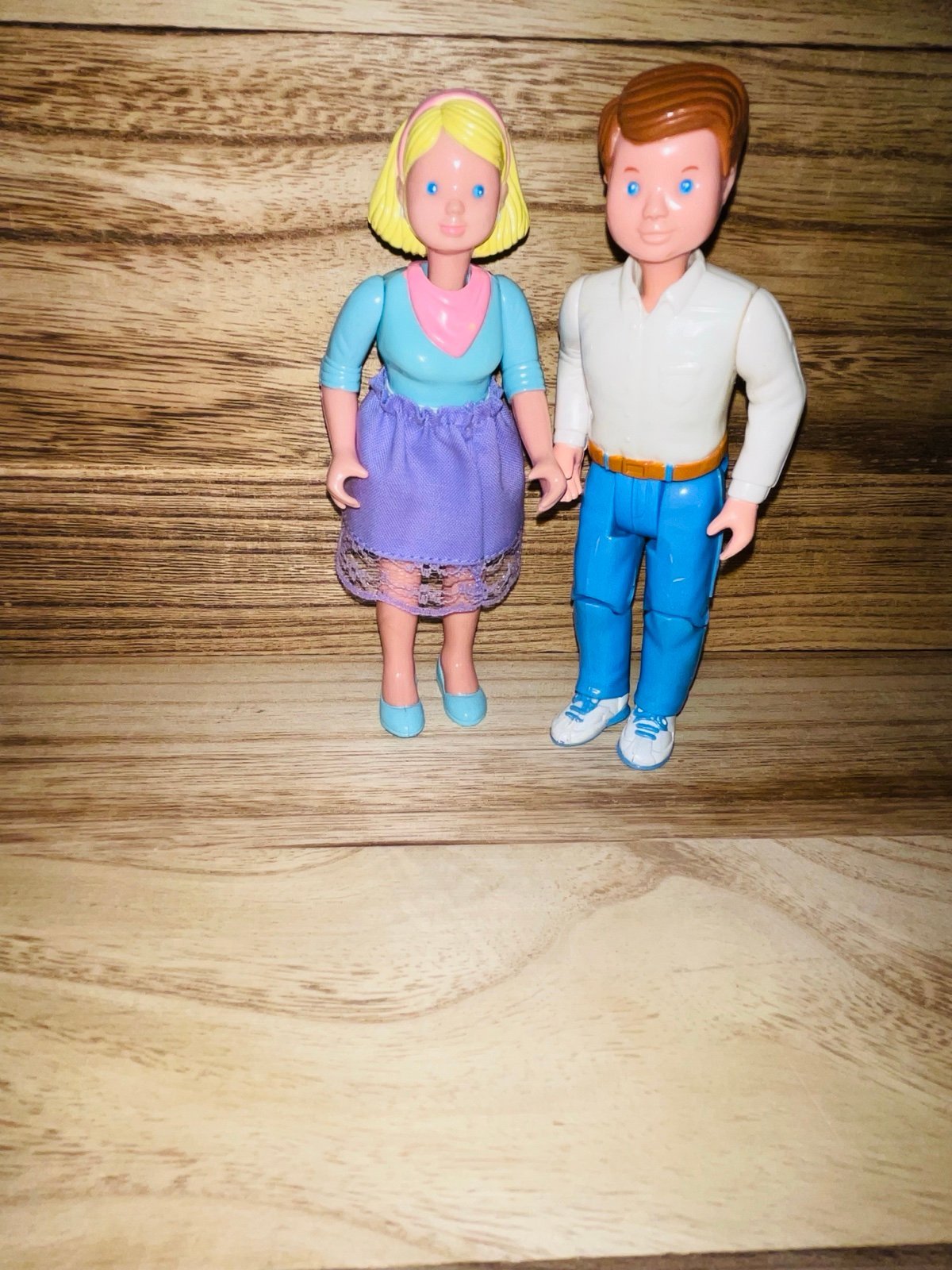 Dream dollhouse figures parents 6364 w clothes dolls mom dad
