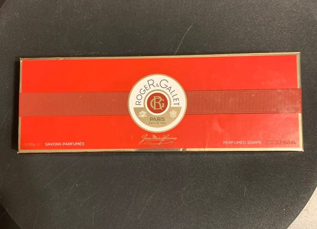 Riger Gallet 3 perfumed soaps Paris, F