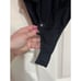 Rachel Zoe Bodysuit Womens Size M Black Ruffle Front Surplice NWT Modal