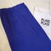 Pleats Please blue-purple long skirt