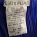 Pleats Please blue-purple long skirt